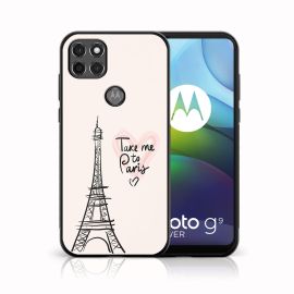 MY ART Silikonski ovitek Motorola Moto G9 Power PARIS (057)