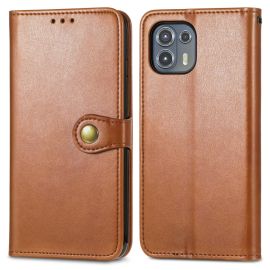 USNJENA LEATHER BUCKLE denarnico Motorola Edge 20 Lite rjava