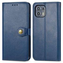 USNJENA LEATHER BUCKLE denarnica Motorola Edge 20 Lite modra
