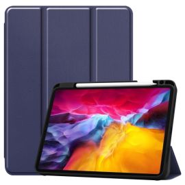 LEATHER Flip ovitek Apple iPad Pro 11 (2022 / 2021 / 2020 / 2018) temno moder