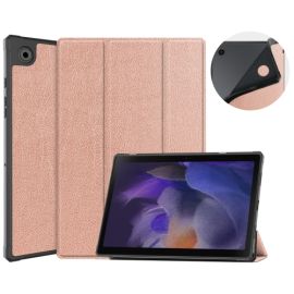 USNJENA preklopna torbica Samsung Galaxy Tab A8 (SM- LEATHER / SM-X200) roza