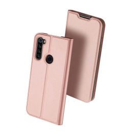 DUX Wallet etui Xiaomi Redmi Note 8T roza