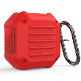 RUGGED etui za Samsung Galaxy Buds2 Pro / Buds Pro / Live / Buds 2 rdeč