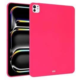 RUBBER Zaščitni ovitek za Apple iPad Pro 11 2024 / M5 2025 temno roza