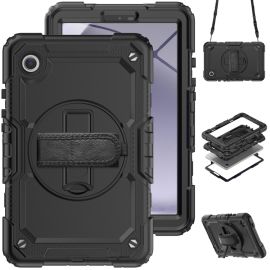 SOLID 360 Durable etui za Samsung Galaxy Tab A9 črn