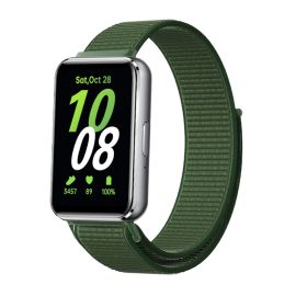 NYLON pašček za Samsung Galaxy Fit3 zelen