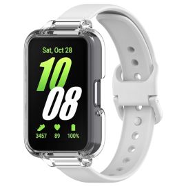 PROTEMIO COVER SET Pašček za uro + etui Samsung Galaxy Fit3 bel