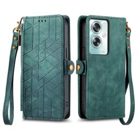 Etui GEOM Wallet za Oppo A79 5G zelen