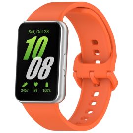 SILIKON Zamenljiv pašček za Samsung Galaxy Fit3 oranžen