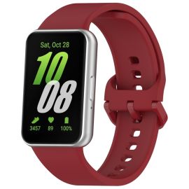 SILIKON Zamenljiv pašček za Samsung Galaxy Fit3 rdeč
