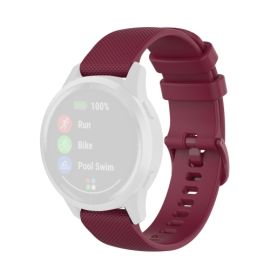 Pašček Garmin Vivoactive 4 / Garmin Venu 2 temno rdeč