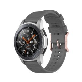 Pašček Samsung Galaxy Watch 3 45mm / Galaxy Watch 46mm siv