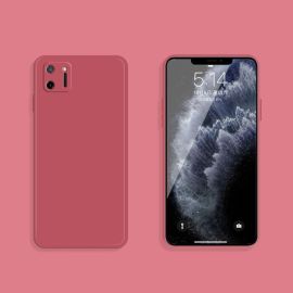 RUBBER Realme C11 gumijasti ovitek rdeč