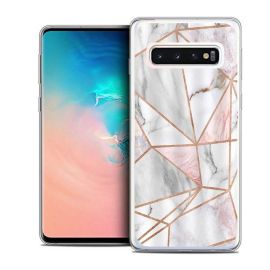 MY ART Zaščitni ovitek Samsung Galaxy S10 Plus PINK MARBLE (143)