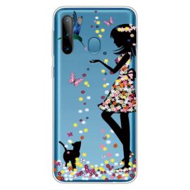 ART Silikónový kryt Samsung Galaxy A21 GIRL