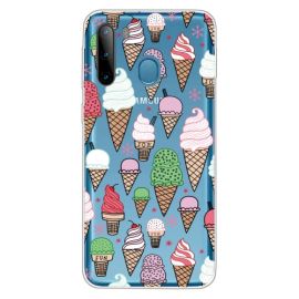 ART Silikonski ovitek Samsung Galaxy A21 ICE CREAM