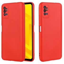 RUBBER Zaščitni ovitek za ZTE Blade A51 2020 rdeč