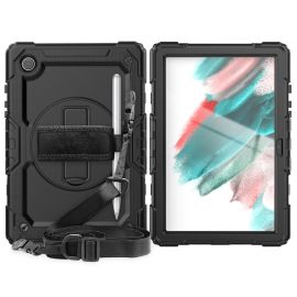 Ovitek SOLID 360 Samsung Galaxy Tab A8 (SM-X205 / SM-X200) črn