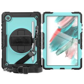 Ovitek SOLID 360 Samsung Galaxy Tab A8 (SM-X205 / SM-X200) črno-moder