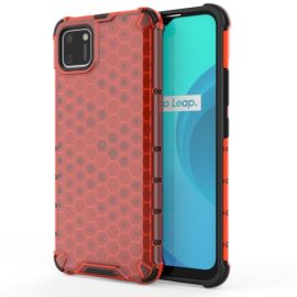 HONEYCOMB Zaščitni ovitek Realme C11 rdeč