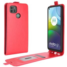 Preklopna torbica Motorola Moto G9 Power rdeča