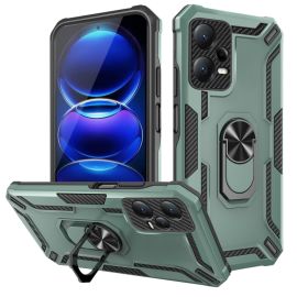 RING Etui z držalom za Xiaomi Redmi Note 12 Pro + 5G zelen