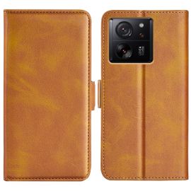 SIDE Wallet etui za Xiaomi 13T / 13T Pro svetlo rjava
