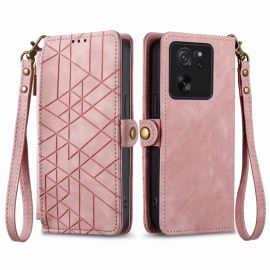 GEOM Wallet etui za Xiaomi 13T / 13T Pro roza