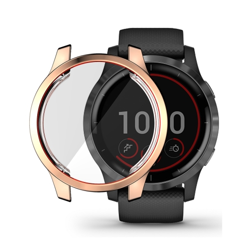 ENKAY zaščitni ovitek Garmin Venu 2 / Vivoactive 4 rožnato zlato