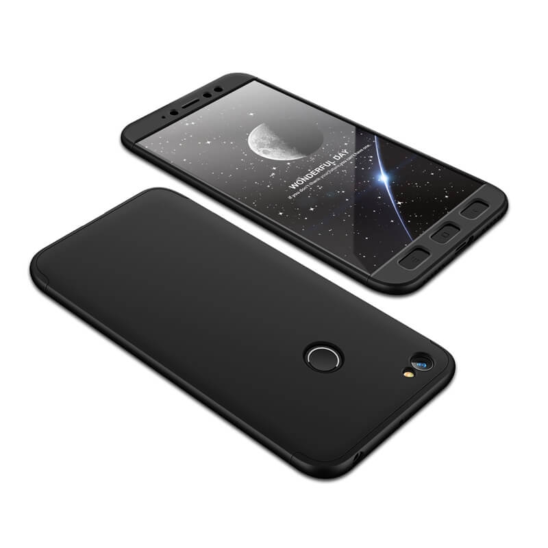 360° zaščitna torbica Xiaomi Redmi Note 5A Prime črna