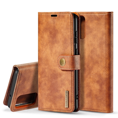 DG.MING Wallet Cover 2in1 Samsung Galaxy S20 Plus braun