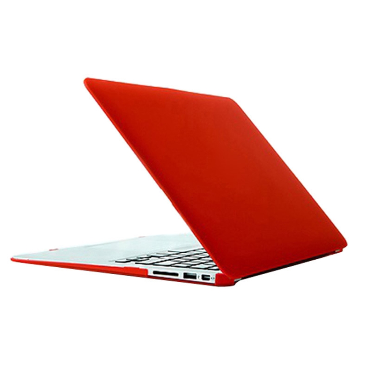 CRYSTAL Plastični ovitek za Macbook Air 13" A1466 / A1369 rdeč