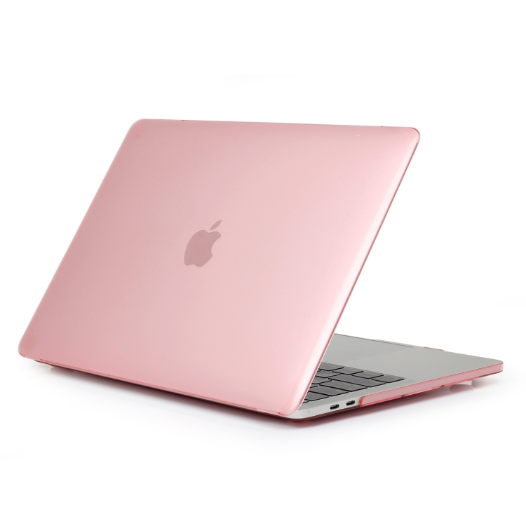 CRYSTAL Plastični ovitek za MacBook Pro 13" A1989 / A2159 / A2251 / A2289 / A2338 roza