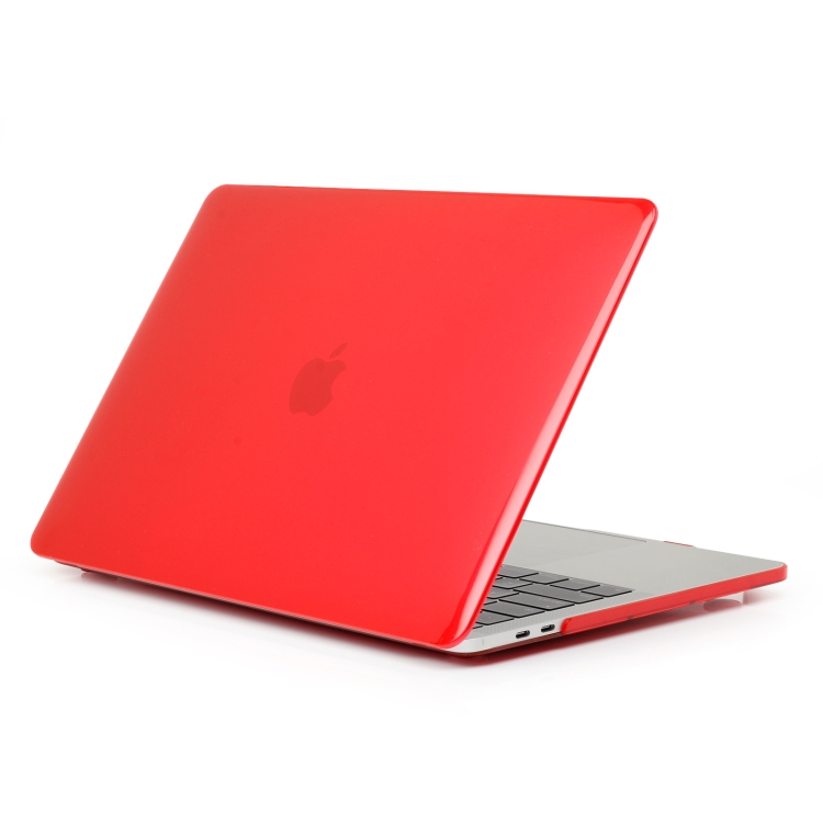 CRYSTAL Plastični ovitek za MacBook Pro 15" A1990 / A1707 rdeč