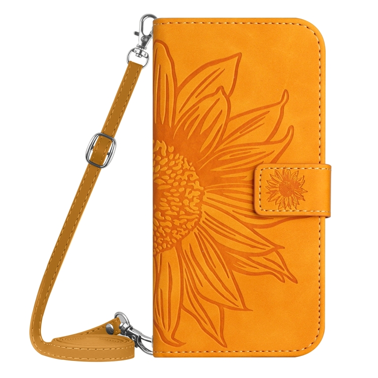 ART SUNFLOWER Ovitek za denarnico z vrvico za T Phone 2 rumen