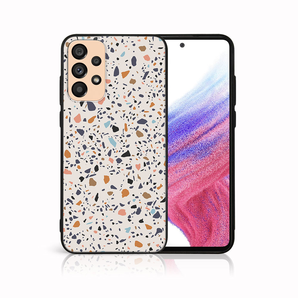 MY ART Zaščitna torbica Samsung Galaxy A53 5G -BEIGE TERRAZZO (162)