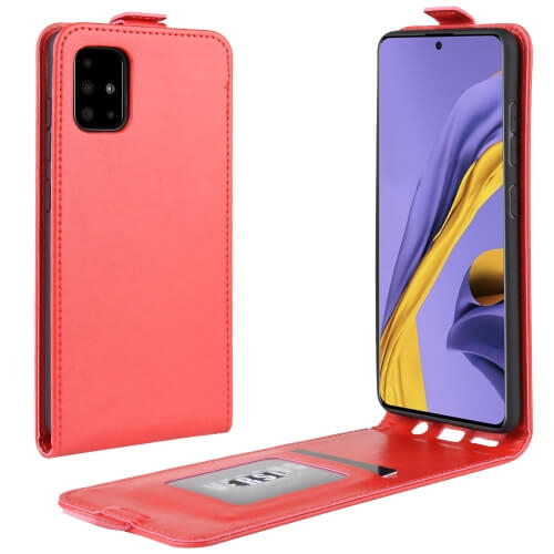 Preklopna torbica Samsung Galaxy A51 rdeča