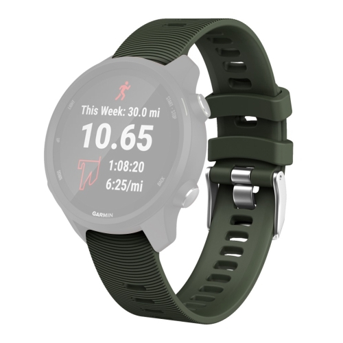 Pašček Garmin Forerunner 245 temno zelen
