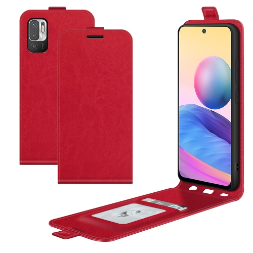 Preklopna torbica Xiaomi Redmi Note 10 5G / Poco M3 Pro rdeča