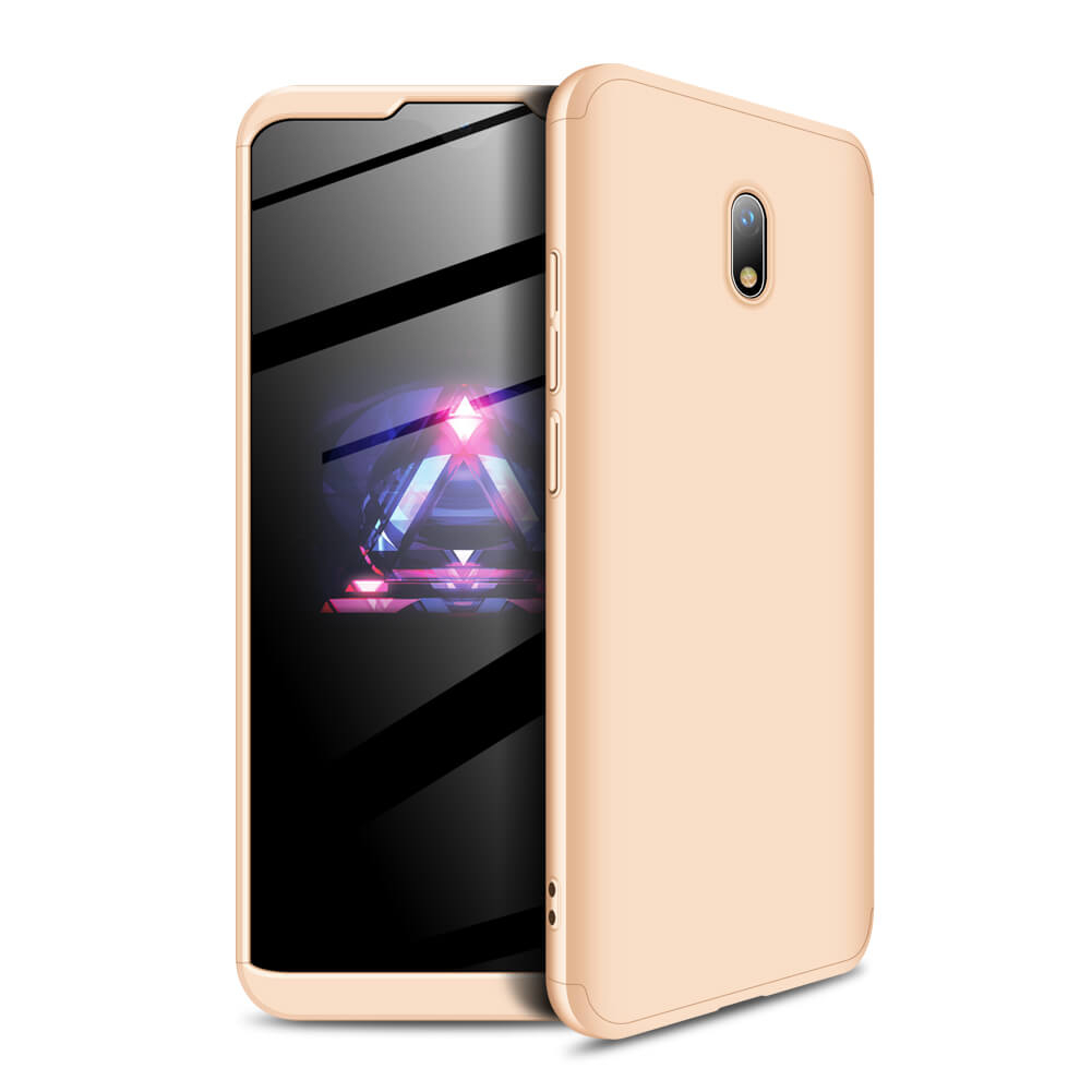 360° zaščitna torbica Xiaomi Redmi 8A zlata